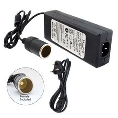 Car Cigarette Lighter AC DC Power Converter Adapter 220V to 7A Power Supply Switch Lighting Transformer