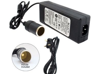 Car Cigarette Lighter AC DC Power Converter Adapter 220V to 7A Power Supply Switch Lighting Transformer
