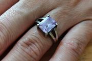 Sterling Silver Ring - Size N - Stamped for Silver (S75)