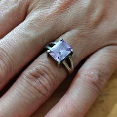 Sterling Silver Ring - Size N - Stamped for Silver (S75)