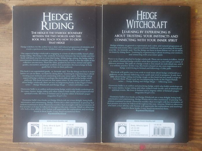 [Two Books] Hedge Riding/Hedge Witchcraft - Harmonia Saille