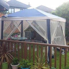 4 m Hexagonal Garden Gazebo