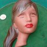 Vintage Ceramic Wall Mask Image 4