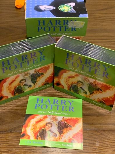 Harry Potter and the Half Blood Prince CD box set narrated by Stephen Fry