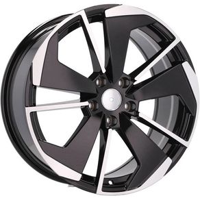 18" COMET Type black Alloys Seat Audi Skoda Vw 5x112