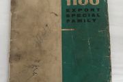 1960s fiat 1100 instruction manual 56 pages