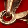 9ct yellow gold spinning fob necklace Image 6