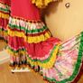 Traditional, Authentic Spanish Flamenco Dress Image 10