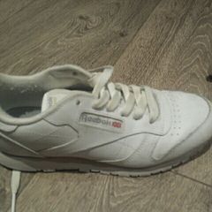 Reebok white runners