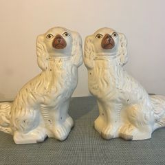 Antique/Vintage Staffordshire Dogs (Pair)
