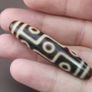 Antique Himalayan Tibetan 9 Eyes Agate Dzi Bead Amulet Pendant Image 3