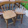 Wooden Stools Image 2
