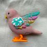Little Live Pets Bird with Cage Rainbow Glow USed Very DIrty Please look at the pictures Image 2
