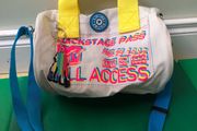 Kipling collaboration EVELA I Want My Mtv! Nylon waterproof Shoulder Bag handbag purse