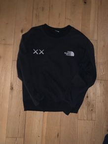 The north face x kaws jumper