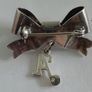 Sterling Silver Bow Brooch Image 2