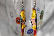 Vintage Parrot earrings
