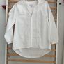 blouse Bnwot gap size 12 100% cotton frilled collar shirt long sleeved Image 4