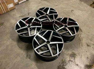 18 19" Inch Golf Gti Dallas Style Wheels Vw Mk5 Mk6 Mk7 Mk7.5 Audi A3 Caddy Van Seat Leon Scirocco 5x112