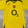 Genuine Vintage 2005 Nike Arsenal London Away Jersey Shirt Mens Medium Image 2