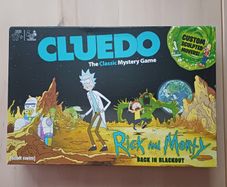 Cluedo Rick & Morty Mystery Detective Family Board Game 2018 Hasbro Games