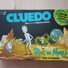Cluedo Rick & Morty Mystery Detective Family Board Game 2018 Hasbro Games