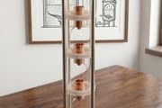 distilling column 5 floor for 64mm od triclamps