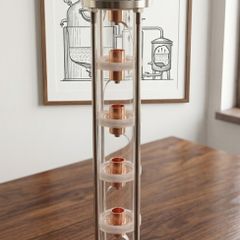 distilling column 5 floor for 64mm od triclamps