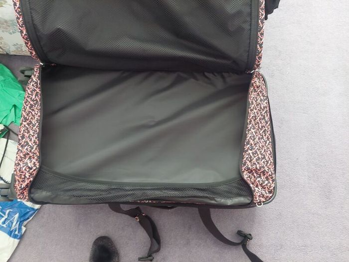 large wheeled  Kipling suitcase