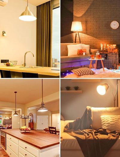 Bayonet Light Bulb, 60W Equivalent, Warm White 2700K, 8.5W 806lm B22 LED Bulb, BC A60 Energy Saving Lightbulbs, Nondimmable, Pack of 3