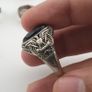 Antique Heritage Ring Collection 15 Rustic Brass Jewellery Pieces Image 9