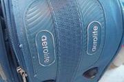 Aerolite blue cabin suitcase