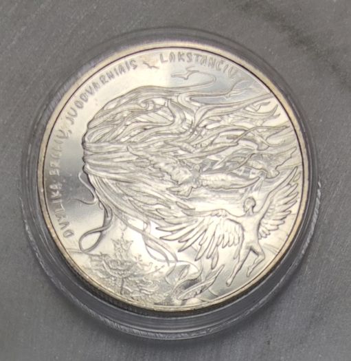 Lithuania 1.5 Euro Base Metals Uncirculated Coin 2024 - The Twelve Brothers, Twelve Black Ravens - Tales from My Childhood