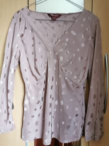 Monsoon pure silk blouse UK 12