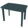Garden Table Green 101x68x72 cm Plastic Image 5