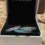 Pandora rings radiant hearts silver stackable Image 6