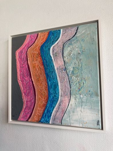 New Original Figurative Painting Irish Art Gift framed painting