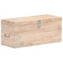 Chest 90x40x40 cm Solid Acacia Wood Image 3