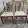 Antique Chairs x 4 Image 3