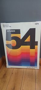Large Retro Studio 54 Canvas