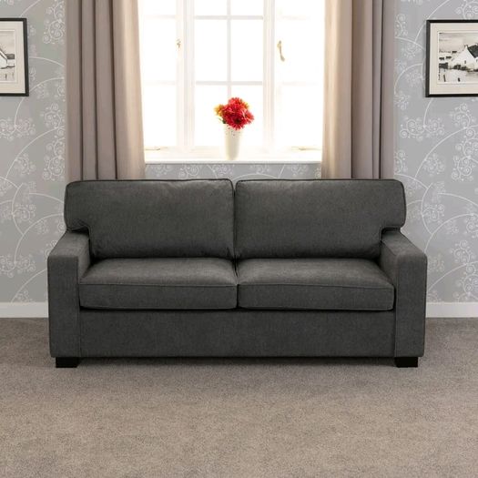 Dark Grey or Light Grey Pull Out Sofa Bed