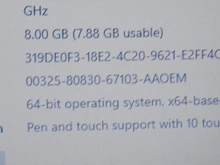 HP Laptop, TPN-W125, Intel Core i3-7100U CPU, 2.4GHz, 8GB Ram, 118GB SSD, Windows 10, Microsoft Edge, Chrome and VLC