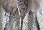 Elegant  girls coat and dress.