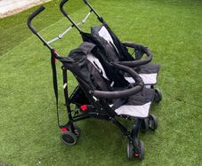 Double Stroller (Side-by-Side) - Used but Functional
