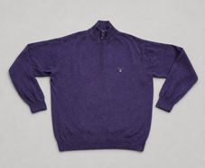 Gant Quarter Zip Men's Knit Jumper Size XL