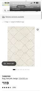 Geometric Rug IKEA