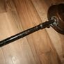 Antique Brass Bed Warmer L-33" diameter 12" Image 7