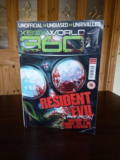 Issue 105 xbox world July 2011 - Resident Evil Special