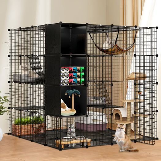 Metal Portable Cat Cage