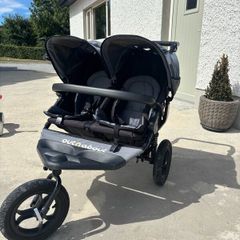 Out and about double buggy